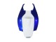 Erschwingliche Suzuki GSXR 600 / GSXR 750 Motorrad Verkleidung 2006-2007 - Weiss Blau Flamme