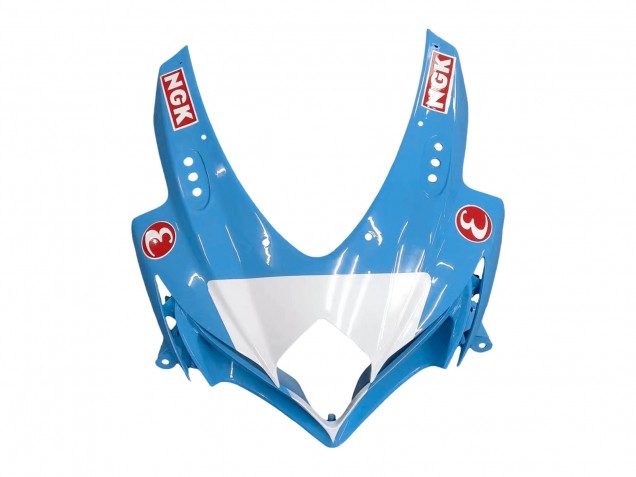Erschwingliche Suzuki GSXR 600 / GSXR 750 Motorrad Verkleidung 2008-2010 - Blau Gelb Rizla