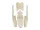 Erschwingliche Suzuki GSXR 600 / GSXR 750 Motorrad Verkleidung 2008-2010 - Creme Weiss Rot Schwarz