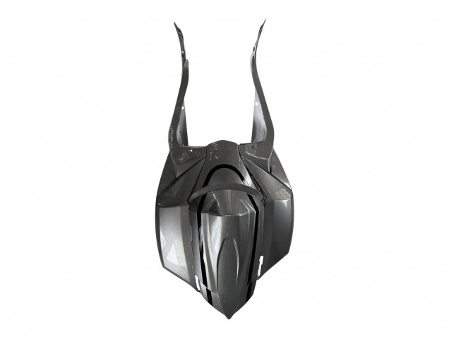 Erschwingliche Suzuki GSXR 600 / GSXR 750 Motorrad Verkleidung 2008-2010 - Matt Grau Schwarz