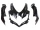 Erschwingliche Suzuki GSXR 600 / GSXR 750 Motorrad Verkleidung 2008-2010 - Glanzendes Schwarz Blau