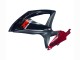 Erschwingliche Suzuki GSXR 600 / GSXR 750 Motorrad Verkleidung 2008-2010 - Rot Glanzendes Schwarz