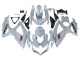 Erschwingliche Suzuki GSXR 600 / GSXR 750 Motorrad Verkleidung 2008-2010 - Glanzendes Grau