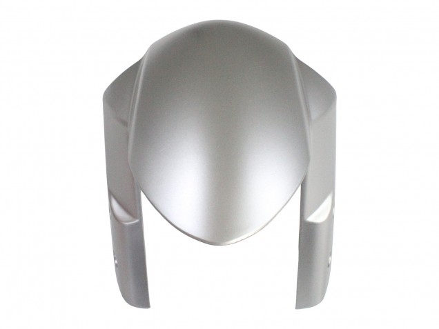 Erschwingliche Suzuki GSXR 600 / GSXR 750 Motorrad Verkleidung 2008-2010 - Silber Matt Schwarz