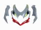 Erschwingliche Suzuki GSXR 600 / GSXR 750 Motorrad Verkleidung 2008-2010 - Grau Gelb Rot