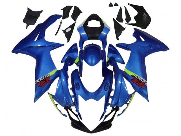 Erschwingliche Suzuki GSXR 600 / GSXR 750 Motorrad Verkleidung 2011-2024 - Blau Grun Rot