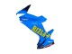 Erschwingliche Suzuki GSXR 600 / GSXR 750 Motorrad Verkleidung 2011-2024 - Blau Gold Rot Schwarz Rizla