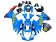 Erschwingliche Suzuki GSXR 600 / GSXR 750 Motorrad Verkleidung 2011-2024 - Blau Gold Rot Schwarz Rizla