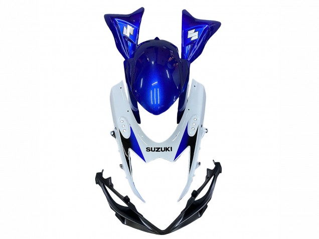 Erschwingliche Suzuki GSXR 600 / GSXR 750 Motorrad Verkleidung 2011-2024 - Weiss Blau Rot