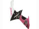 Erschwingliche Suzuki GSXR 600 / GSXR 750 Motorrad Verkleidung 2011-2024 - Weiss Rosa Schwarz Corona