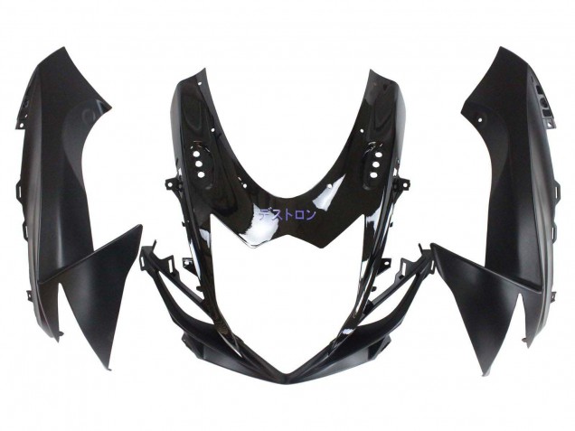 Erschwingliche Suzuki GSXR 600 / GSXR 750 Motorrad Verkleidung 2011-2024 - Matt Schwarz Grau Lila