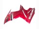 Erschwingliche Suzuki GSXR 600 / GSXR 750 Motorrad Verkleidung 2011-2024 - Rot Glanzendes Schwarz