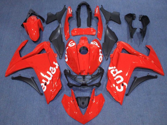 Erschwingliche Yamaha YZF R3/R25 Motorrad Verkleidung 2015-2018 - Rot Weiss Supreme