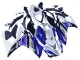 Erschwingliche Yamaha YZF R3/R25 Motorrad Verkleidung 2015-2018 - Weiss Blau Schwarz Yamalube
