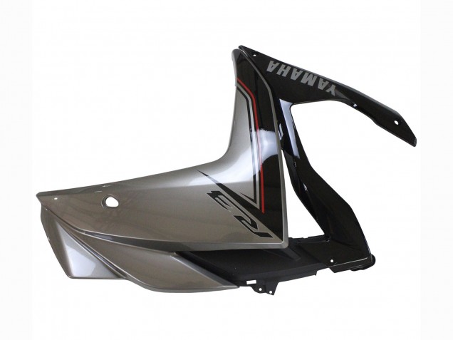 Erschwingliche Yamaha YZF R3/R25 Motorrad Verkleidung 2015-2018 - Silber Schwarz