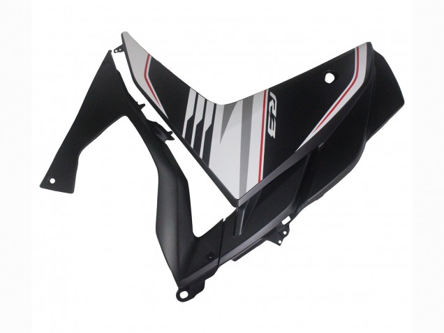 Erschwingliche Yamaha YZF R3/R25 Motorrad Verkleidung 2015-2018 - Weiss Rot Matt Schwarz