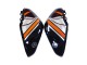 Erschwingliche Yamaha YZF R3/R25 Motorrad Verkleidung 2015-2018 - Blau Orange Silber Yamalube