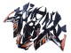 Erschwingliche Yamaha YZF R3/R25 Motorrad Verkleidung 2015-2018 - Blau Orange Silber Yamalube