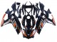 Erschwingliche Yamaha YZF R3/R25 Motorrad Verkleidung 2015-2018 - Blau Orange Silber Yamalube