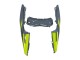 Erschwingliche Yamaha YZF R3/R25 Motorrad Verkleidung 2015-2018 - Nardo Grau Neon Gelb Schwarz