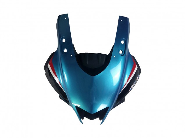 Erschwingliche Yamaha YZF R3/R25 Motorrad Verkleidung 2019-2021 - Blau Schwarz