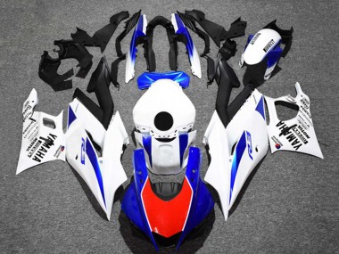 Erschwingliche Yamaha YZF R3/R25 Motorrad Verkleidung 2019-2021 - Weiss Blau Rot Schwarz