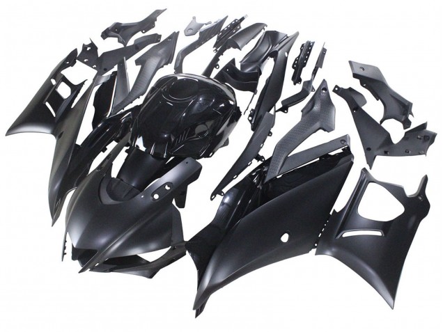 Erschwingliche Yamaha YZF R3/R25 Motorrad Verkleidung 2019-2021 - Matt Schwarz
