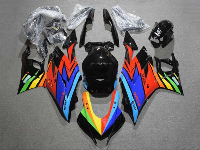 Erschwingliche Yamaha YZF R3/R25 Motorrad Verkleidung 2019-2021 - Blau Rot Grun Gelb Schwarz