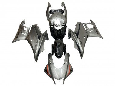 Erschwingliche Yamaha YZF R3/R25 Motorrad Verkleidung 2019-2021 - Silber Schwarz