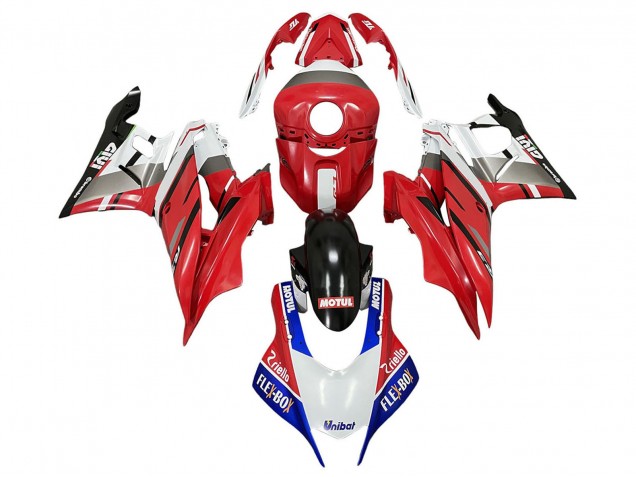 Erschwingliche Yamaha YZF R3/R25 Motorrad Verkleidung 2019-2021 - Weiss Rot Blau Schwarz Givi Motul