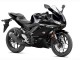Erschwingliche Yamaha YZF R3/R25 Motorrad Verkleidung 2022-2024 - Glanzendes Schwarz