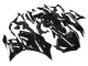 Erschwingliche Yamaha YZF R3/R25 Motorrad Verkleidung 2022-2024 - Glanzendes Schwarz