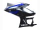Erschwingliche Yamaha YZF R3/R25 Motorrad Verkleidung 2022-2024 - Marble Schwarz Silber Blau Geschmiedet Carbonfaser Stil
