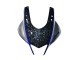 Erschwingliche Yamaha YZF R3/R25 Motorrad Verkleidung 2022-2024 - Marble Schwarz Silber Blau Geschmiedet Carbonfaser Stil