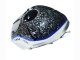 Erschwingliche Yamaha YZF R3/R25 Motorrad Verkleidung 2022-2024 - Marble Schwarz Silber Blau Geschmiedet Carbonfaser Stil