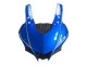 Erschwingliche Yamaha YZF R3/R25 Motorrad Verkleidung 2022-2024 - Blau Schwarz ENEOS