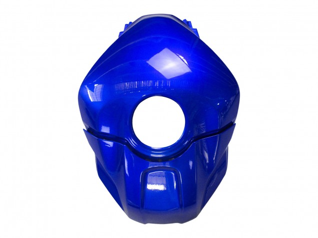 Erschwingliche Yamaha YZF R3/R25 Motorrad Verkleidung 2022-2024 - Blau Weiss Matt Schwarz