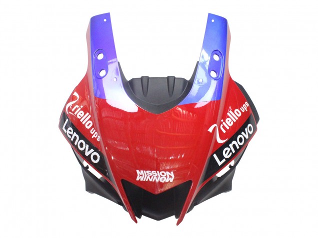 Erschwingliche Yamaha YZF R3/R25 Motorrad Verkleidung 2022-2024 - Rot Blau Schwarz Lenovo Valsir