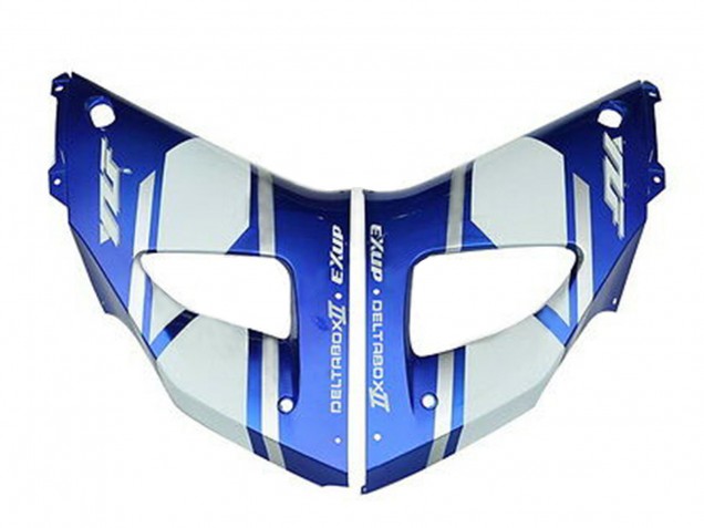 Erschwingliche Yamaha YZF 1000 R1 Motorrad Verkleidung 1998-1999 - Blau Weiss Glanzendes Schwarz