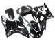 Erschwingliche Yamaha YZF 1000 R1 Motorrad Verkleidung 2000-2001 - Glanzendes Schwarz Weiss Monster Motul