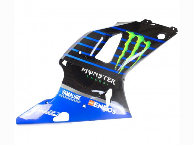 Erschwingliche Yamaha YZF 1000 R1 Motorrad Verkleidung 2000-2001 - Blau Schwarz Grun Monster Yamalube ENEOS 46
