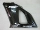 Erschwingliche Yamaha YZF 1000 R1 Motorrad Verkleidung 2000-2001 - Glanzendes Schwarz Weiss Aufkleber