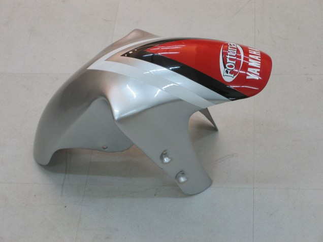 Erschwingliche Yamaha YZF 1000 R1 Motorrad Verkleidung 2000-2001 - Silber Rot Fortuna Motul