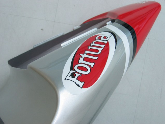 Erschwingliche Yamaha YZF 1000 R1 Motorrad Verkleidung 2000-2001 - Silber Rot Fortuna Motul
