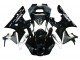 Erschwingliche Yamaha YZF 1000 R1 Motorrad Verkleidung 2000-2001 - Glanzendes Schwarz Weiss Michelin