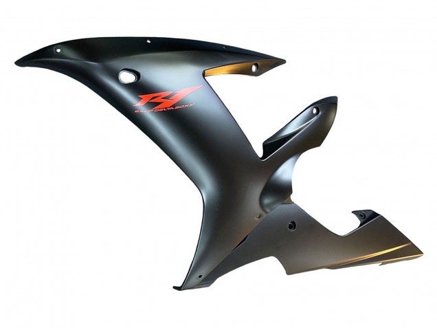 Erschwingliche Yamaha YZF 1000 R1 Motorrad Verkleidung 2002-2003 - Matt Schwarz Rot