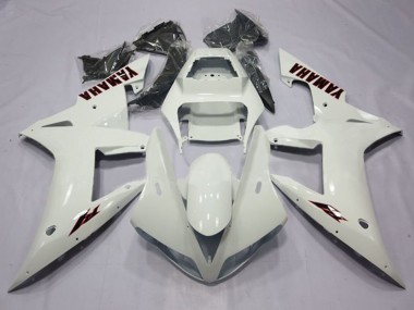 Erschwingliche Yamaha YZF 1000 R1 Motorrad Verkleidung 2002-2003 - Perl Weiss Schwarz