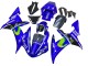 Erschwingliche Yamaha YZF 1000 R1 Motorrad Verkleidung 2002-2003 - Blau Schwarz Grun MoviStar ENEOS Monster
