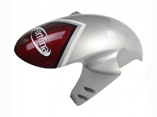 Erschwingliche Yamaha YZF 1000 R1 Motorrad Verkleidung 2004-2006 - Silber Rot Fortuna Motul