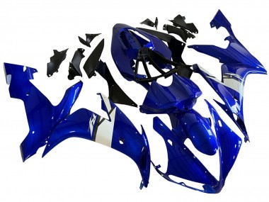 Erschwingliche Yamaha YZF 1000 R1 Motorrad Verkleidung 2004-2006 - Blau Weiss